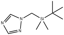 1H-1,2,4-Triazole,1-[[(1,1-dimethylethyl)dimethylsilyl]methyl]-(9CI) Struktur