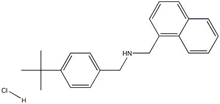 DesMethyl Butenafine Hydrochloride Struktur