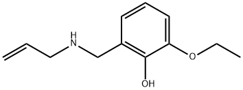 2-ethoxy-6-[(prop-2-en-1-ylamino)methyl]phenol Struktur