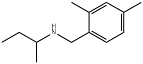 butan-2-yl[(2,4-dimethylphenyl)methyl]amine Struktur