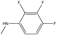 2,3,4-trifluoro-N-methylaniline Struktur