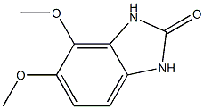 2-Benzimidazolinone,4,5-dimethoxy-(6CI) Struktur