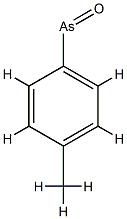 1-arsenoso-4-methyl-benzene Struktur