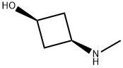 (1s,3s)-3-(MethylaMino)cyclobutan-1-ol Struktur