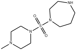 1-[(4-methylpiperazine-1-)sulfonyl]-1,4-diazepane Struktur