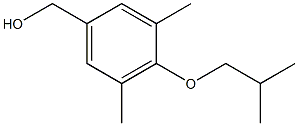 [3,5-dimethyl-4-(2-methylpropoxy)phenyl]methanol Struktur