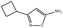 3-Cyclobutyl-1,2-Oxazol-5-Amine(WX609180) Struktur