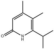 2(1H)-Pyridone,6-isopropyl-4,5-dimethyl-(6CI) Struktur