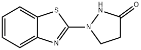 3-Pyrazolidinone,1-(2-benzothiazolyl)-(6CI,7CI,9CI) Struktur