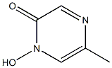 2(1H)-Pyrazinone,1-hydroxy-5-methyl-(9CI) Struktur