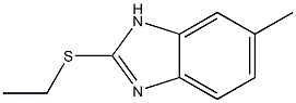 1H-Benzimidazole,2-(ethylthio)-5-methyl-(9CI) Struktur