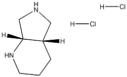 S,S-2,8-diazabicyclo[4.3.0]decane hydrochloride Struktur