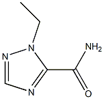 1H-1,2,4-Triazole-5-carboxamide,1-ethyl-(9CI) Struktur