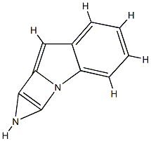 1H-Azirino[2,3:3,4]azeto[1,2-a]indole(9CI) Struktur