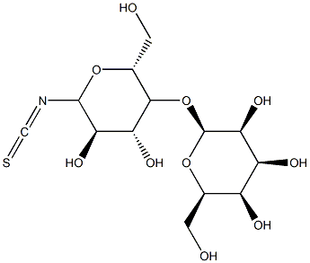 lactosyl isothiocyanate Struktur