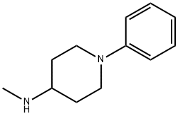 N-METHYL-1-PHENYLPIPERIDIN-4-AMINE Struktur