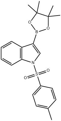 1-(TOLUENE-4-SULFONYL)-1H-INDOLE-3-BORONIC ACID PINACOL ESTER price.