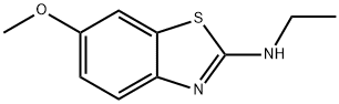 2-Benzothiazolamine,N-ethyl-6-methoxy-(9CI) Struktur