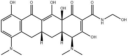 Minocycline N-Hydroxymethyl Impurity Struktur