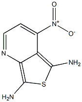 2,7-Benzothiazolediamine,4-nitro-(9CI) Struktur