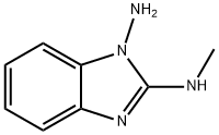 1H-Benzimidazole-1,2-diamine,N2-methyl-(9CI) Struktur