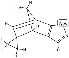 Spiro[cyclopropane-1,5(4H)-[4,7]methano[1,2]benzisoxazole] (9CI) Struktur