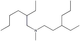 Amines, bis(C8-20-branched and linear alkyl)methyl Struktur