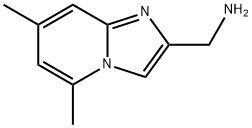 1-(5,7-dimethylimidazo[1,2-a]pyridin-2-yl)methanamine(SALTDATA: 2HCl 1.5H2O) Struktur