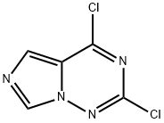 2,4-Dichloro-imidazo[5,1-f][1,2,4]triazine Struktur