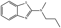 2-Benzothiazolamine,N-methyl-N-propyl-(9CI) Struktur