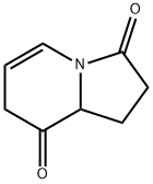 3,8(2H,7H)-Indolizinedione,1,8a-dihydro-(9CI) Struktur