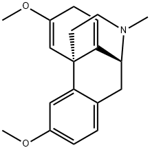 5,6,8,14-Tetradehydro-3,6-dimethoxy-17-methylmorphinan Struktur