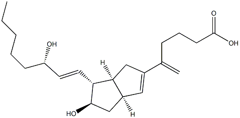 5-methyleneisocarbacyclin Struktur