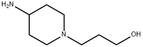 4-amino-1-Piperidinepropanol Struktur