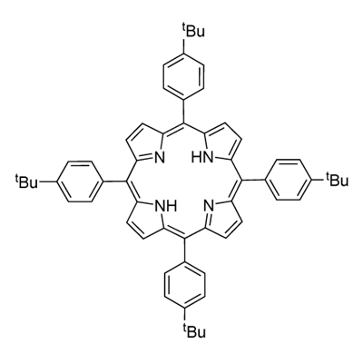 Meso-Tetra(4-tert-butylphenyl) Porphine Struktur