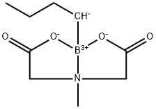 n-Butylboronic  acid  MIDA  ester Struktur