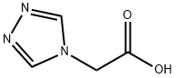 4H-1,2,4-triazol-4-ylacetic acid(SALTDATA: FREE) Struktur