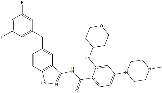 Entrectinib Structure