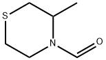 4-Thiomorpholinecarboxaldehyde, 3-methyl- (9CI) Struktur