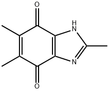 1H-Benzimidazole-4,7-dione,2,5,6-trimethyl-(9CI) Struktur