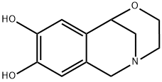 1,5-Methano-5H-2,5-benzoxazocine-8,9-diol,1,3,4,6-tetrahydro-(6CI,9CI) Struktur