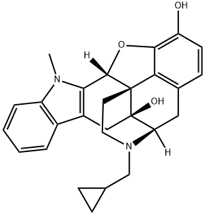 N-methylnaltrindole Struktur