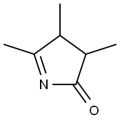 2H-Pyrrol-2-one,3,4-dihydro-3,4,5-trimethyl-(9CI) Struktur