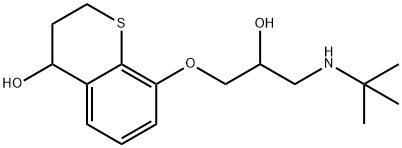 4-hydroxytertatolol Struktur