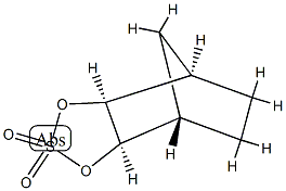 4,7-Methano-1,3,2-benzodioxathiole,hexahydro-,2,2-dioxide,(3a-alpha-,4-bta-,7-bta-,7a-alpha-)-(9CI) Struktur