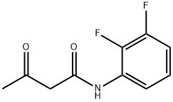 N-(2,3-difluorophenyl)-3-oxobutanamide Struktur