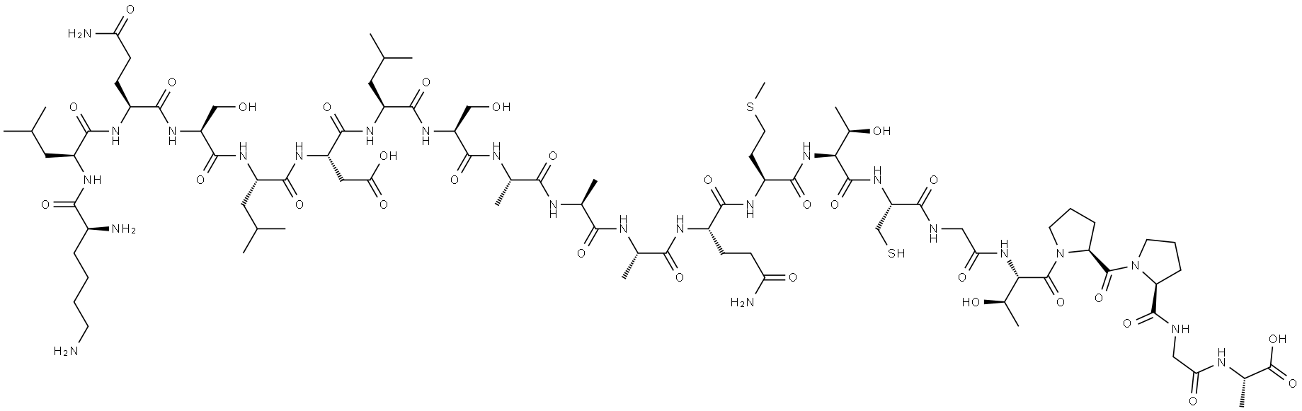 laminin B1 (1363-1383) Struktur