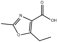 4-Oxazolecarboxylicacid,5-ethyl-2-methyl-(9CI) Struktur