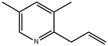 Pyridine,3,5-dimethyl-2-(2-propenyl)-(9CI) Struktur