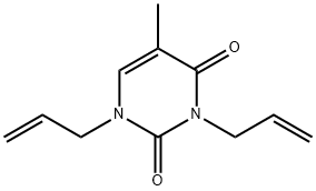 N(1),N(3)-diallylthymine Struktur